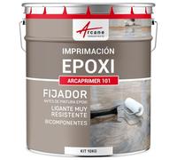 ARCANE INDUSTRIES Résine epoxy Transparente, Primaire, sous Couche, accrochage, béton, métal, fixateur : Fixateur epoxy - 10 kg