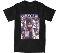 Arcane Jayce Sevika T Shirt Summer Vintage Tops Fashion Short Sleeve Casual Tees Black S