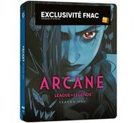 Arcane : League Of Legends - Saison 1 - Exclusivité Fnac - 4k Ultra Hd + Blu-Ray Bonus - Édition Boîtier Steelbook
