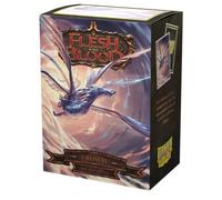 Arcane Tinmen 100 Dragon Shield - Flesh and Blood - Lot de 100 pochettes d'art mates - Version : Cromai