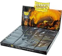Dragon Shield – Pages de classeur Pocket 24 poches pour cartes – 50 unités – Gris