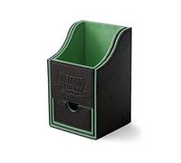 Arcane Tinmen 40202 - Dragon Shield : boîte à nid + Plateau à Dice - Noir/Vert