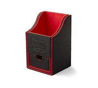 Arcane Tinmen 40204 - Dragon Shield : boîte à nid + Plateau à Dice - Noir/Rouge