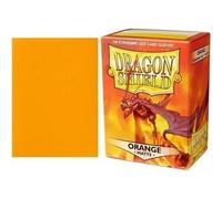 Arcane Tinmen ApS Art11013 Dragon Shield Manches Mat Orange Jeu de Cartes - AT-11013