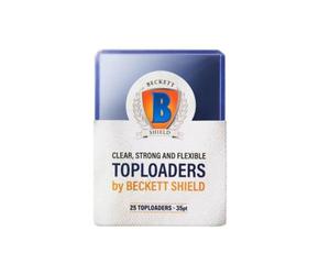 Arcane Tinmen Beckett Shield Pochettes de taille standard - Toploader 35pt 25CT - Les pochettes pour cartes sont lisses et résistantes - Compatibles avec Pokemon, Yugioh, Magic The Gathering - MTG