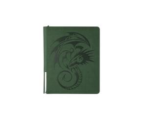 Arcane Tinmen Card Codex Zipster Regular + 20 Pages - Forest Green