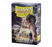 Arcane Tinmen Dragon Shield 13002 Lot de 100 pochettes extérieures transparentes mates