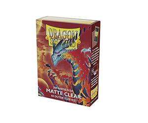 Arcane Tinmen Dragon Shield AT-13352 Lot de 60 pochettes extérieures transparentes Taille japonaise