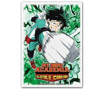 Arcane Tinmen Jasco 16024 Lot de 100 Pochettes de Taille Standard Motif Dragon Bouclier Mat My Hero Academia Deku, Multicolore