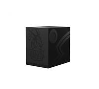Arcane Tinmen Rangement+pour+Cartes+-+Deck+Box+Dragon+Shield+Double+Shell+%3A+Revised+Shadow+%28Noir%2FNoir%29