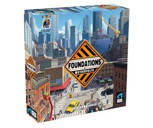 Arcane Wonders Foundations of Metropolis - Strategy Board Game - for 1 to 4 Players and Ages 14+