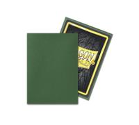 ARCANETI Dragon Shield AT-11056 Lot de 100 pochettes mates Vert forêt