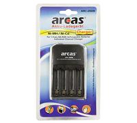Arcas 20702009 Chargeur pour 4 Accus AA/AAA Noir