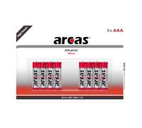 Arcas | AAA/LR03 | Alcaline | 8 pcs.