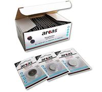 Arcas Lot de 30 piles au lithium CR2032, 5 x CR2025, 5 x CR2016