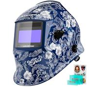 ARCCAPTAIN Casques de soudage assombrissement automatique, masque de soudure à clarté optique supérieure 1/1/1, 4 capteurs d'arc, cagoule de soudage True Color ultra légère avec abat-jour réglable