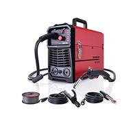 ARCCAPTAIN Poste a Souder MIG MAG sous gaz protecteur avec IGBT 140A AC230V, Poste à Souder 5 en 1 avec fil fourré FLUX/MMA E-Hand/Lift TIG avec dévidoir de fil synergique et 1kg de fil fourré 0,8mm