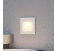 Arcchio Applique encastrable LED Zamo, paralume, blanc, métal, IP65 Zamo Arcchio, dimmable, blanc, Couloir, Aluminium, Moderne, Applique extérieure