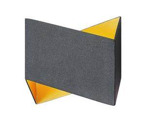 Arcchio Applique Murale Assona à intensité variable (Moderne) en Noir Aluminium e. a. pour Salon & Salle manger (1 lampe,à G9), Lampe Eclairage Luminaire Mural