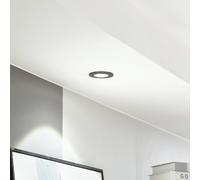 Arcchio downlight LED Lirin, noir, 4.000K Lirin Arcchio, dimmable, noir, Salon / Salle à manger, Aluminium, Moderne, Spot encastrable