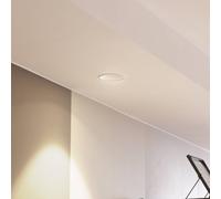Arcchio downlight LED Niria blanc, 3.000K Arcchio, dimmable, blanc, Salon / Salle à manger, Aluminium, Moderne, Spot encastrable