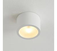 Arcchio Downlight Nieva, G9, blanc, rond, Ø 10cm, métal Nieva Arcchio, dimmable, blanc, Couloir, Aluminium, Moderne, Downlights