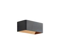Arcchio - Karam LED Applique Murale W20 Black/Gold
