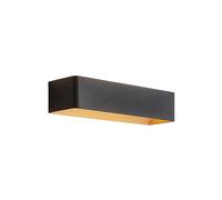 Arcchio - Karam LED applique murale W36,5 Noir/Or