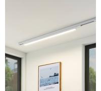 Arcchio lampe LED sur rail Harlow, blanc, 109 cm, 4.000 K Harlow, blanc, Bureau, Aluminium, Moderne