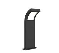 Arcchio LED Eclairage Exterieur Advik (Moderne) en Noir Aluminium (1 lampe,à), Luminaire Lampe Jardin Borne Lumineuse