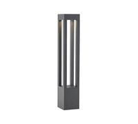 Arcchio LED Eclairage Exterieur Lienna (Moderne) en Gris Aluminium (1 lampe,à), Luminaire Lampe Jardin Borne Lumineuse