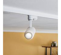Arcchio Nanna Spot LED sur rail blanc 4000K 12W, blanc, Bureau, Aluminium
