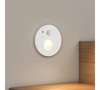 Arcchio Neru lampe encastrée LED, ronde, blanche, blanc, Salon / Salle à manger, Aluminium, Moderne, Projecteur encastrable dans le mur