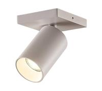 Arcchio Spot Brinja à intensité variable (Moderne) en Blanc Aluminium e. a. pour Couloir (1 lampe,à GU10), Lampe encastrable plafonnier applique