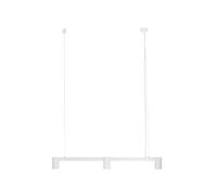Arcchio Suspension Brinja à intensité variable (Moderne) en Blanc Aluminium e. a. pour Salon & Salle manger (à 3 lampes, GU10), Luminaire, Lampe Plafond, Luminaire Plafonnier,