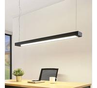 Arcchio LED Luminaire de bureau Cuna (Moderne) en Noir Aluminium e. a. pour Bureau (1 lampe,à), Lampe lampe travail suspension plafonnier