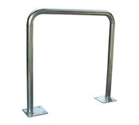 Arceau à vélo à platine acier galvanisé