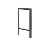 Arceau à vélo MENDLER HWC-J74 extérieur 115x60x6cm anthracite Anthracite G