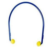 3M France Arceau-ITU Arceau avec Bouchons Anti-Bruit 23 DB réutilisable/Recyclable, Bleu/Jaune, 21 x 19.5 x 2 cm