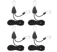 Arceau de corde lourd, roue dentée interne encastrée, clé à cliquet pour plantes en corde, corde de croissance avec crochet