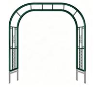 Arceau De Jardin Arche De Jardin pour Plantes Grimpantes, Support De Croissance en Métal Arche Mariage 220cm 260cm 300cm 340cm pour Décorer L'Entrée, Le Chemin Et Les Fêtes(Vert,340cm X 230cm)