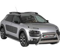 Arceau de protection avant pour Citroen C4 Cactus 2014-2020 ø63mm acier argenté