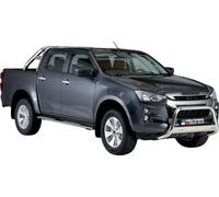 Arceau de protection avant pour Isuzu D-Max 2020-2025 ø63mm acier argent Protection