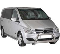 Arceau de protection avant pour Mercedes Vito Viano 2010-2014 ø63mm acier argenté