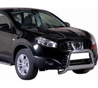 Arceau de protection avant pour Nissan Qashqai 2010-2013 ø63mm acier argenté
