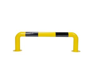 Arceau de protection plat de 100 cm avec genouillères pour étagère, étagères, allée, cour et garage, barrières de protection