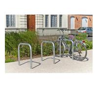 Arceau simple range vélo à sceller Mottez B884VGA côté Passager