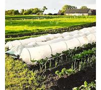 Arceaux de serre de protection des plantes fabriqués avec des tiges en fibre de verre, conçus pour maintenir fermement les couvertures de jardin et créer des conditions résistantes au gel et aux