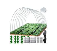 Arceaux De Serre En Fibre De Verre Pour Tunnel De Forçage Et Carré Potager - Kit Complet 50 Arceaux Avec Clips Et Connecteurs Multicolore