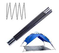 Arceaux de tente de rechange pour tentes - Piquets de tente pour la randonnée et le camping, pièces de rechange légères et flexibles avec longueur réglable pour la randonnée, le camping, la